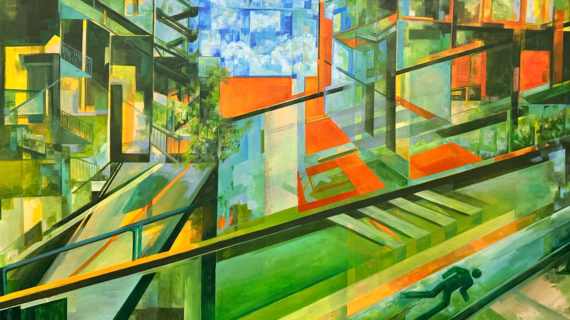 Geometric Painting Array